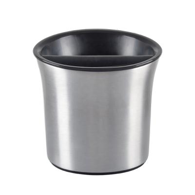 China CAFEMASY Sustainable Coffee Tools Aluminum Melt Coffee Grounds Espresso Knock Box Coffee Kick Box for sale