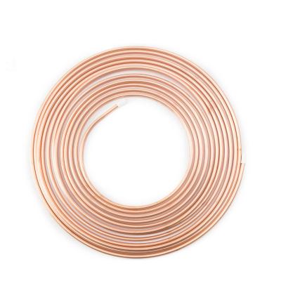 China Air Condition or Refrigerator Copper Tube 1/4 Inch Pancake Coil Copper Pipe for Air Conditioner Seamless ASTM B111 6