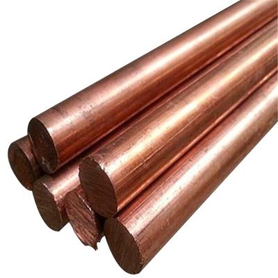 China Industrial 16mm pure red copper 8mm rod copper round /flat /square bar price 99.9% in kg for sale