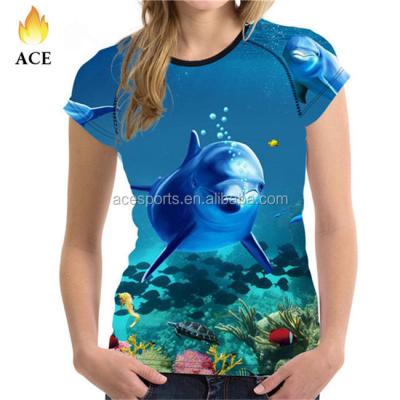 China Anti-pilling custom t-shirt custom made new feeling cheap wholesale 3d image t-shirt for sale