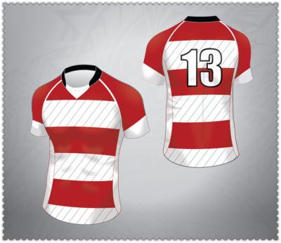 China 280gsm dry fit fabric; custom compression rugby shirt custom padding american football wear / rugby wears for sale