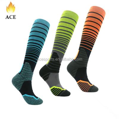 China Sets sports coolmax compress long socks, OEM orders, soccer football socks for men for sale