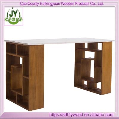 China Huifengyuan Eco-friendly Hot Selling Furniture Commercial Desk, Wooden Standing Bedroom Computer Desk for sale