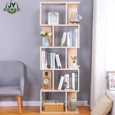 China Factory Price Viable Hot Selling Wooden Display Rack For Living Room , E1 Grade MDF Freestanding Rack Shelf for sale