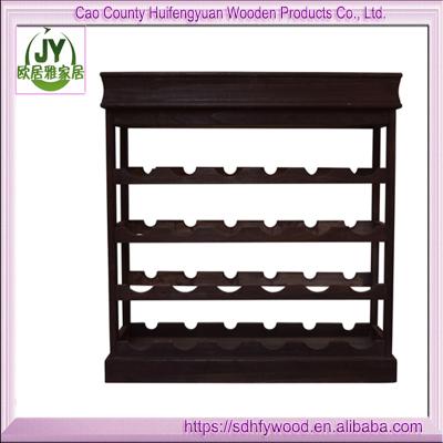 China Stocked Hot Sell Wholesale Modern Wooden Wine Rack Wine Rack for sale