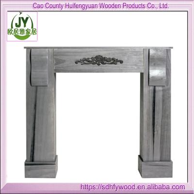 China Indoor wood fireplace surround ideal for a range of interiors fireplace for sale