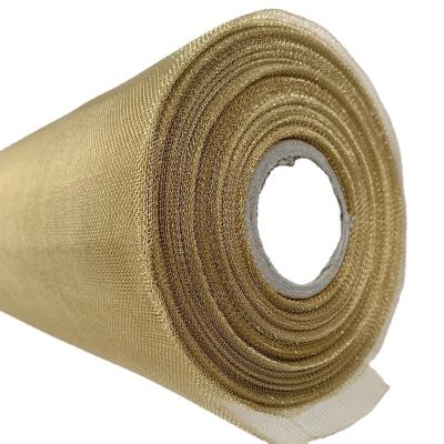 China Filtration 30 Brass Mesh Wire Diameter 0.30mm Plain Weave Wire Mesh For Divide Gap for sale