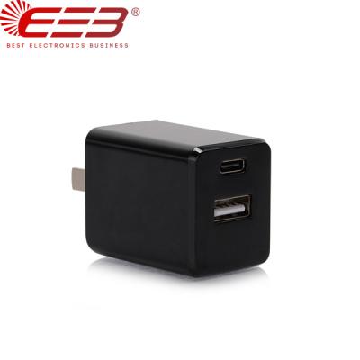 China Mobile Phone BEB ETL Certified PD 18W+QC3.0 18W For PD iphone11 pro 36W Max Fast Charging Wall Charger for sale