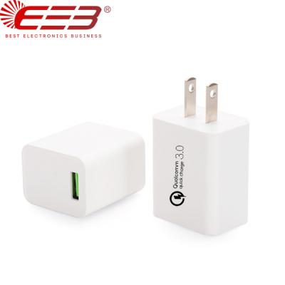 China Quick Charge BEB Wall Fast Charger 12v 1.5a QC3.0 Support Etl Certified For iPhone XR USB Wall Charger for sale