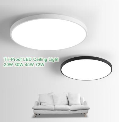 China Outdoor Mounted Round 6000K Daylight White Ultrathin Round LED Lighting Lamp 15.8inch 45W LED Ceiling Lights for sale