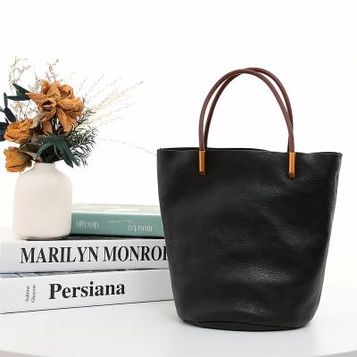 China PORTABLE Hot Sale Design Genuine Leather Women's Shoulder Handbags Casual Ladies Handbags For Lady for sale