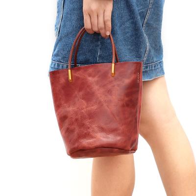 China New Fashion Custom Large Capacity PORTABLE Cross - Body Bag Women Durable Leather Tote Bag For Women Factory for sale