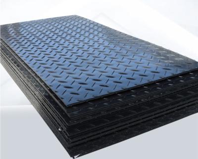 China Wear Resistant Pedestrian Recyclable Ground Panel Protective Extruded Panel Road Mat Portable for sale