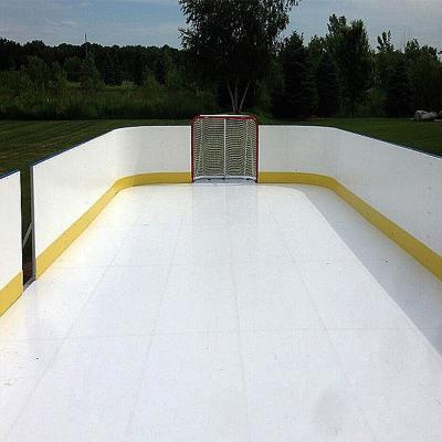 China Self lubricating uhmwpe synthetic ice skating rinks cover self-lubricating simulated rink ice hockey track for sale