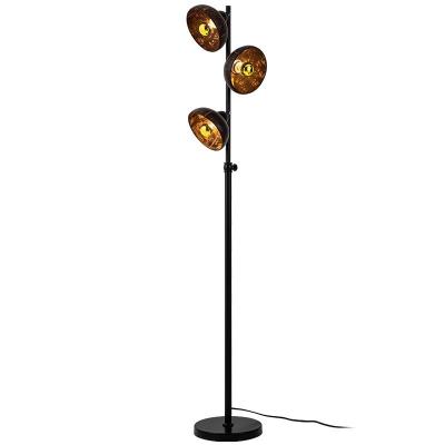 China Minimalist 60inch 12W Dimmable Vintage Coconut Living Room Bedroom Home Hotel Villa Standing Reading LED Floor Lamp for sale