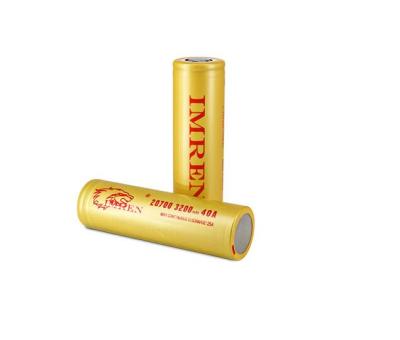 China Original toys lithium ion battery IMREN 20700 3.7V 3200mAh cell Li-ion 20700 rechargeable battery for sale