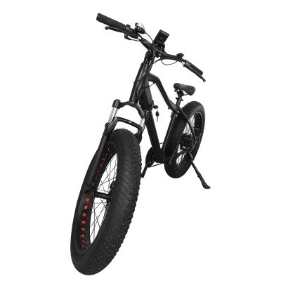 China IMREN Big Wheel Aluminum Alloy Full Suspension 500W 48V11Ah 26Inch Motor Fat Bike Electric Bike for sale