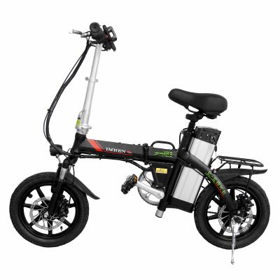 China Wholesale IMREN alloy electric bike aluminum foldable e-bike for sale /good wholesale electric folding bike/high quality electric bicycle for sale