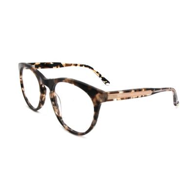 China Latest Full-rim Brand Acetate Transparent Color Glasses Frames And Lenses for sale