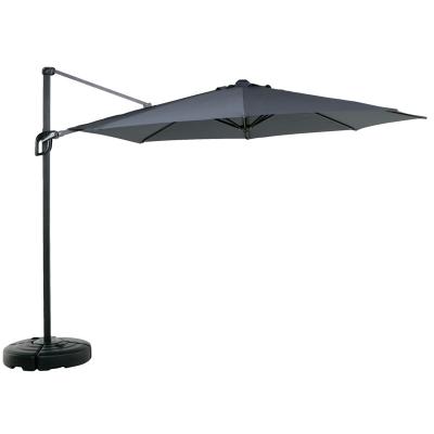 China Modern Durable 3X3m Garden Cantilever Roma Umbrella with Tilt Function UV-protected Outdoor Beach Sun Umbrella for sale