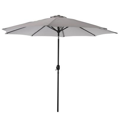 China Wholesale Modern Crank Garden Parasol With Push Button Tilt Travel Outdoor Patio Beach Umbrella for sale