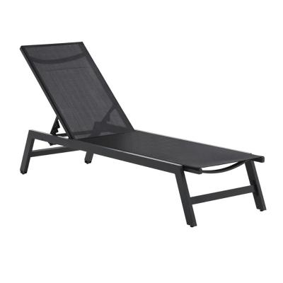 China EUROPEAN Patio Furniture Chaise Lounge Beach Chair Sunbed Side Pool Sofa Sun Aluminum Aluminum Leisure Chairs Recliner for sale