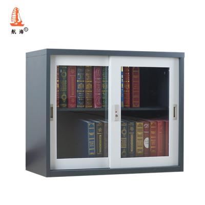 China Cheap Steel Cabinet Office (Other) Metal Furniture Sliding Door Base Tool Adjustable Black Filing Cabinet for sale