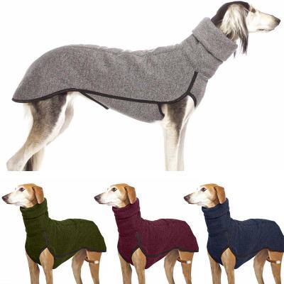 China Newest Winter Corduroy Large Dog Clothes For Medium Large Dogs Collar Pet Coat French Bulldog Pit Bull Sweaters Mascotas Warm Clothes The Top for sale