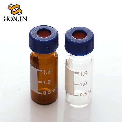 China 5ml Medicine Glass Vials Glass Bottle With Stopper Serum Bottle Medicine Vial for sale