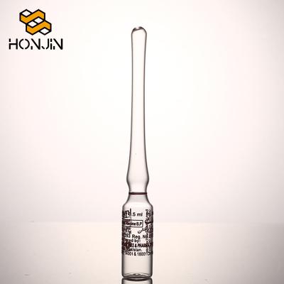 China Medicine ISO Standard Size Miniature Glass Bottle Mini Glass Ampoule Vial for sale