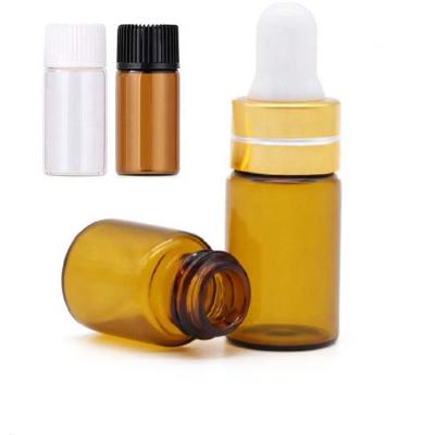 China Glass Medicine 2ml Dropper Bottle , Tall And Slim Or A 2ml Pump Bottle for sale