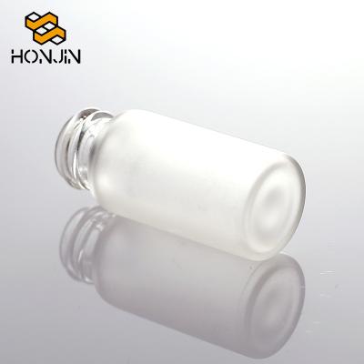 China 5ml Medicine Glass Vials Travel Mini Size Essential Oil Jar Bottles for sale