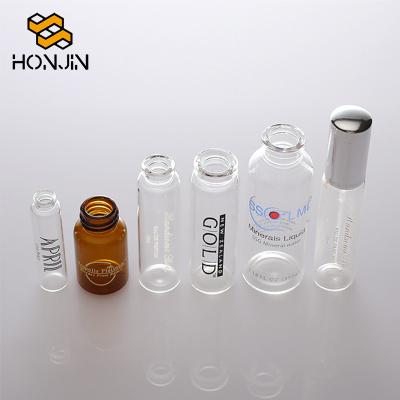 China Black and White Amber Spray Glass Medicine Bottle Plastic Sprayer 1ml 2ml 3ml 5ml 8ml 10ml 15ml 20ml 25ml 30ml 35ml 40ml for sale