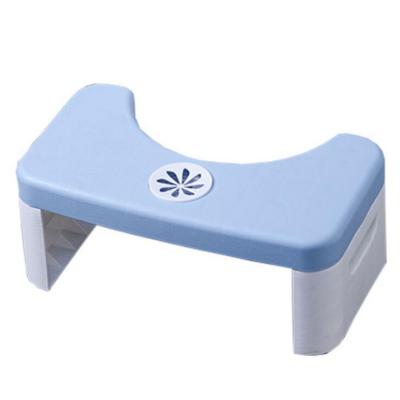 China Foldable Aroma Folding Toilet Stool Thickened Non-slip Plastic Bathroom Toilet Stool for sale