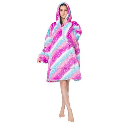 China Avocado Wholesale High Quality Available Avocado Wholesale High Quality Hooded Sweater Blanket Hoodie Travel Witness Clothing Warm Home Blankets for sale