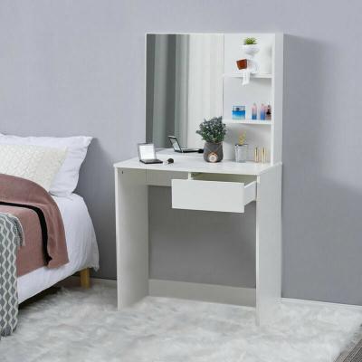 China European USA Bedroom Furniture Set Foldable Dresser Make Up Vanity LED Makeup Dresser With Lighted Mirror for sale