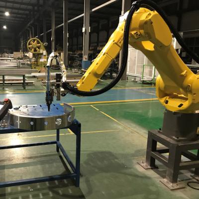 China Construction Material Stores 6axis Laser Industrial Robot Arm Kit 3D Laser Cutting Machine CNC High Accuracy Robot for sale