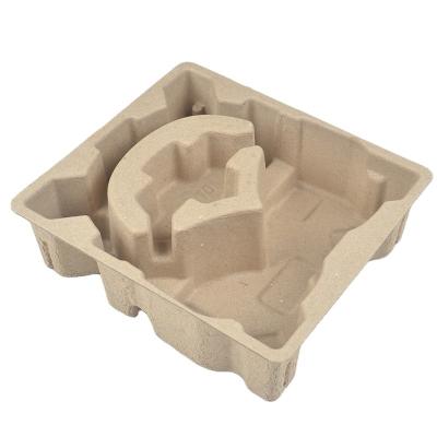 China High Quality Fast Delivery Recycled Molded Pulp Packaging Cardboard Electronic Pulp Packaging Tray for sale