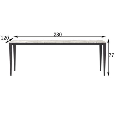 China Best Quality Eco-Friendly And Fashionable And Fashionable Promotional Eco-Friendly Part For Home Furniture Dining Table for sale