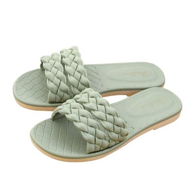 China Light Summer Hot Sale Woman Girls Ladies Fashion Outdoor Beach Slipper Flat Sandals for sale