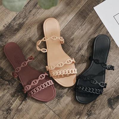 China Fashion Trend Amazon Hot Sale Summer Woman Ladies Fashion Outdoor Beach Slipper Sandals for sale