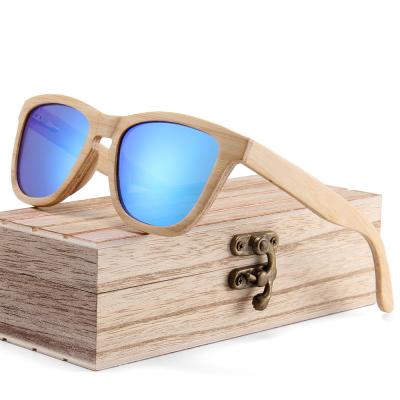 China High Quality Fashion Sun Glasses Sunglasses 2021 Bamboo Polarized Sunglasses Eyewear Mirror Coating Lenses for sale