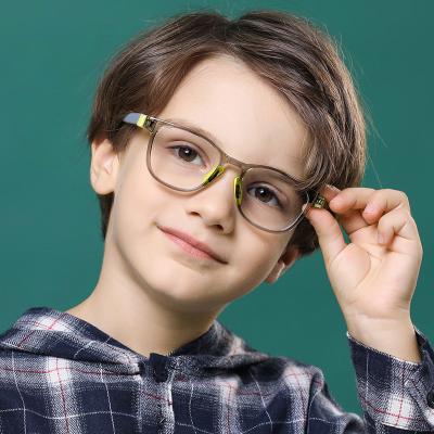 China Fashionable Wholesale China Glasses Frame Kids TR90 Anti Blue New Pattern Optical Frame for sale