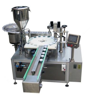 China food paraffin shoe polish bottling line cosmetic cream jar filling capping machine for sale