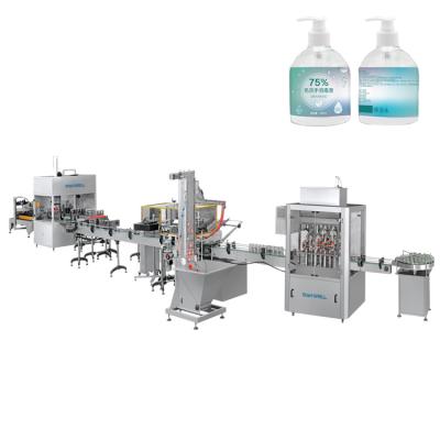 China Food Shampoo Automatic Cosmetic Making Filling Machine for sale