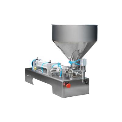 China G1WG Food Honey 500-5000ML Single Head Pneumatic Horizontal Sauce Pedal Filling Machine for sale