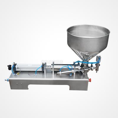 China Semi Automatic Single Head Food Paste 10-500ml Filling Machine for sale