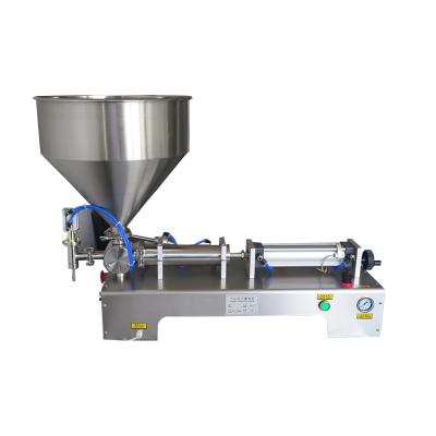 China Semi Automatic Cosmetic Food Filler Shampoo Perfume Paste Filling Machine for sale