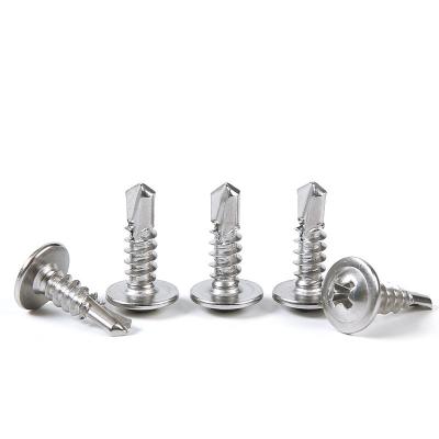 China HEX Sheet metal Tek self drilling screw stainless steel roofing screws for sale