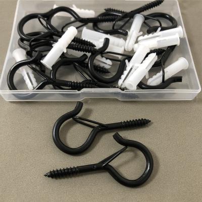 China Pan 20 PCS Q-Hanger, Screw Hooks for Outdoor String Lights, Safety Buckle Design, Easy Release for sale